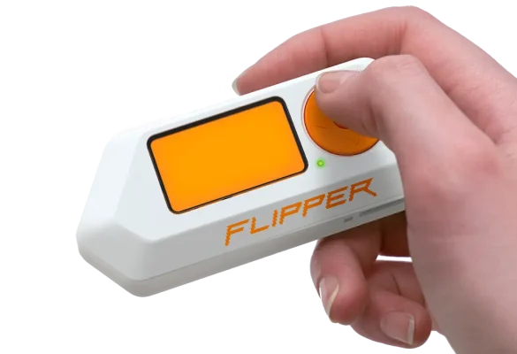 Flipper Zero handheld hacking device